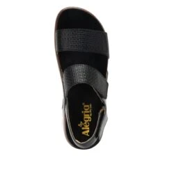 Bailee Woven Noir Sandal 10 Bailee Woven Noir Sandal -Shoes Shop BAI 7462 S4
