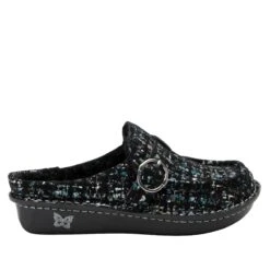 Brigid Winter Tweed Clog -Shoes Shop BRI 7588 S2