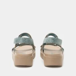 Henna Aged Denim Sandal -Shoes Shop HEN 6138 S3