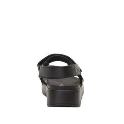 Henlee Black Sandal -Shoes Shop HLE 7438 S3