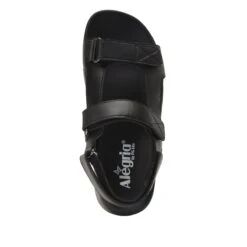 Henlee Black Sandal -Shoes Shop HLE 7438 S4
