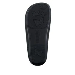 Kleo Black Leaf Sandal -Shoes Shop KLE 676 S5