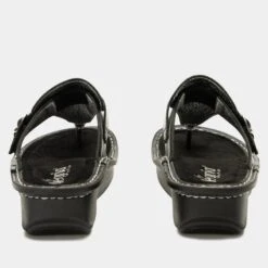 Kennedi Twinkle Black Sandal -Shoes Shop KNN 6100 S3