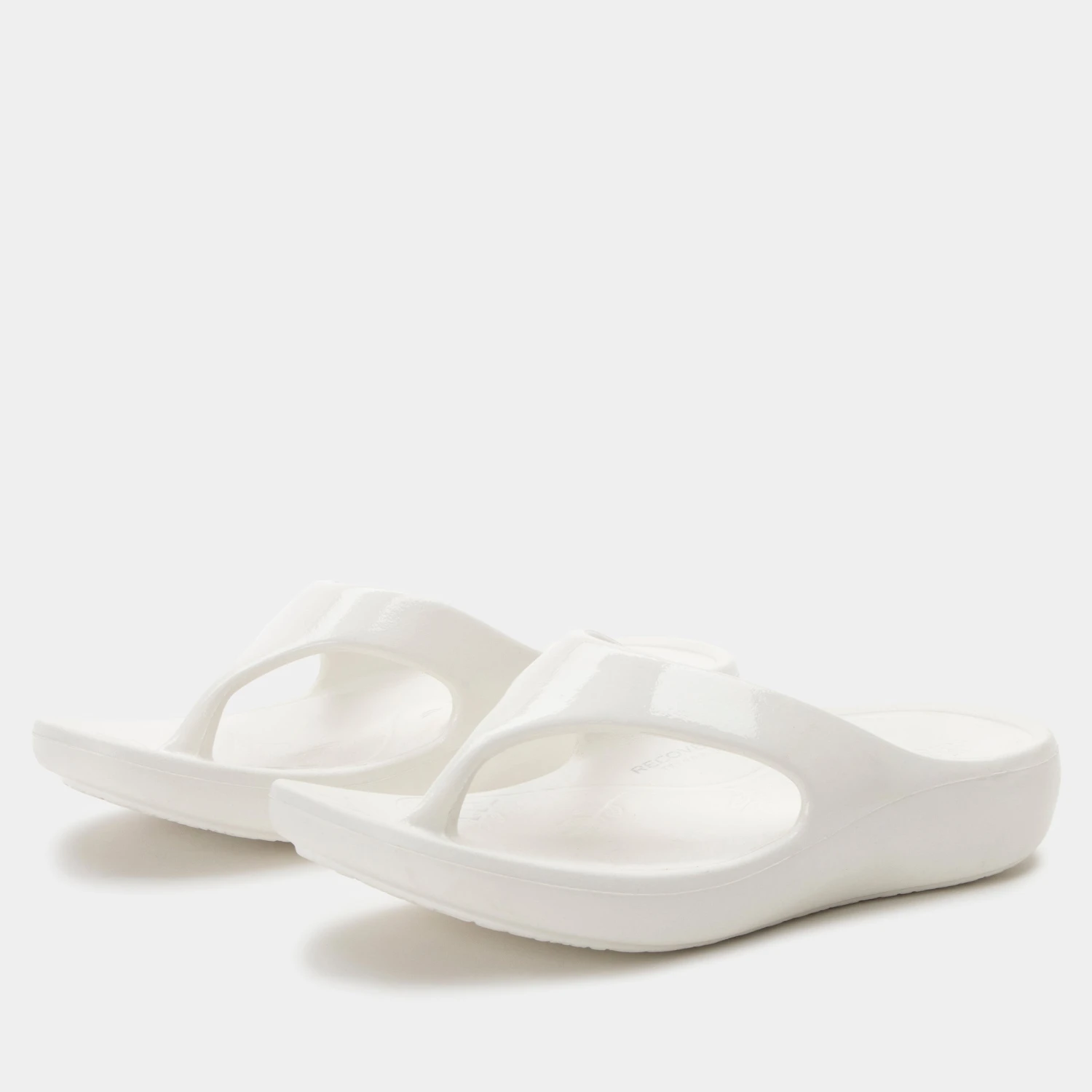 Ode White Gloss Sandal 1 Ode White Gloss Sandal