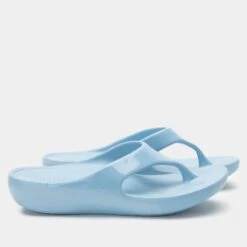 Ode Dusty Blue Gloss Sandal -Shoes Shop ODE 6160 S2