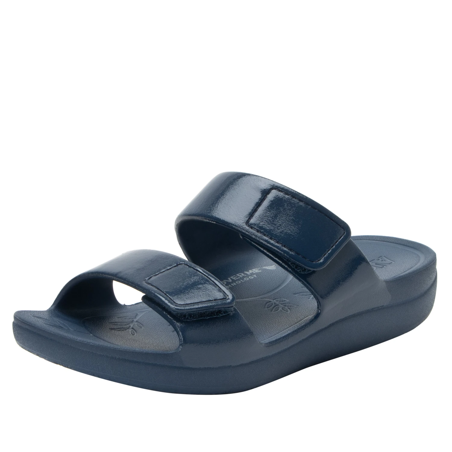 Orbyt Navy Gloss Sandal 1 Orbyt Navy Gloss Sandal