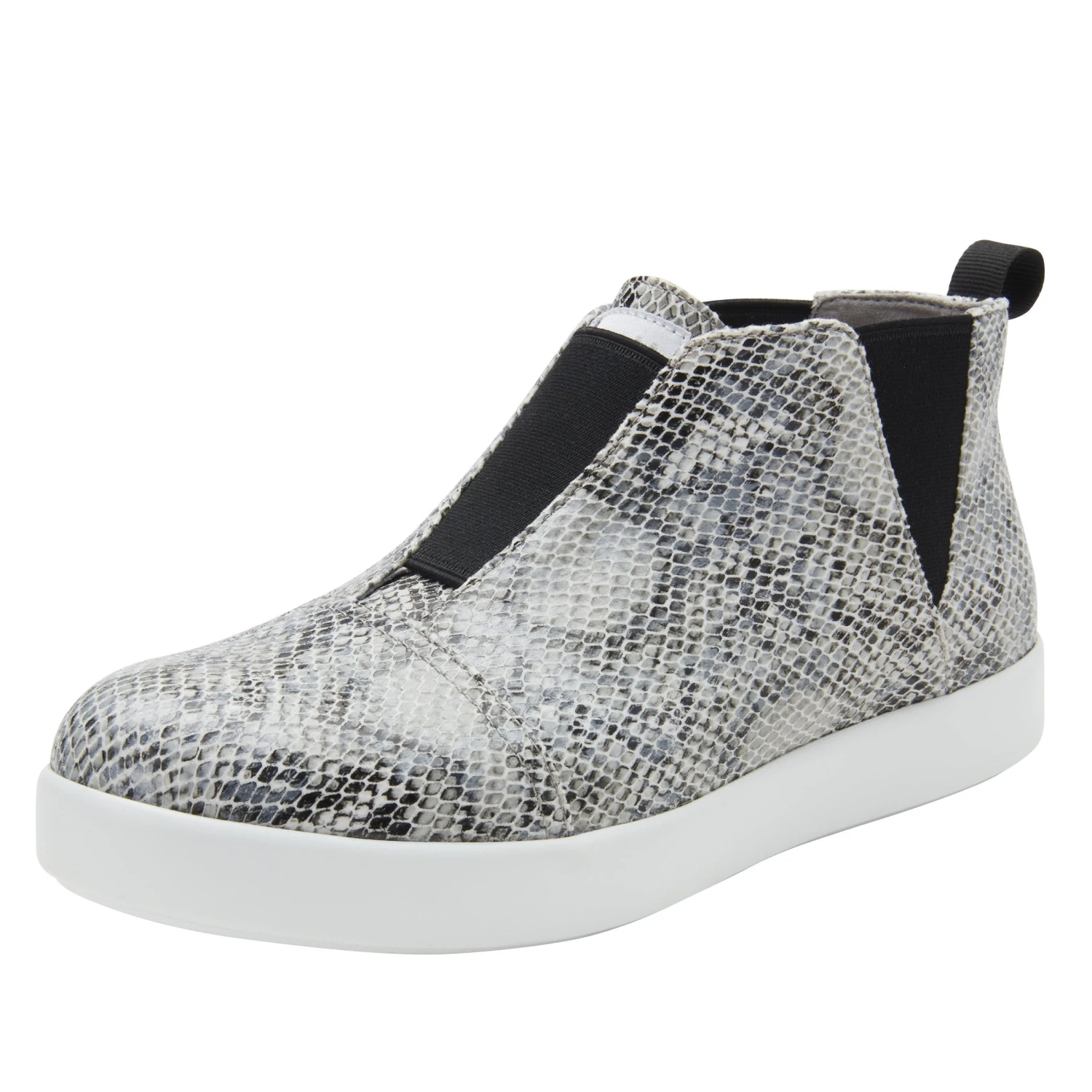 Parker Grey Snake Bootie 1 Parker Grey Snake Bootie