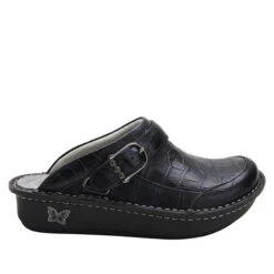 Seville Croco Noche Clog -Shoes Shop SEV 7815 S2