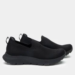 Waze Black Shoe 9 Waze Black Shoe -Shoes Shop WAZ 6180 S2